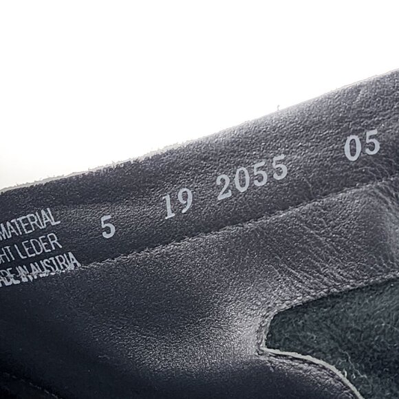 PAUL GREEN Trey Leather Pointed Toe Ankle Boots Booties Black - Picture 9 of 10